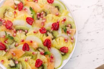 Puzzle de fruits aux épices douces