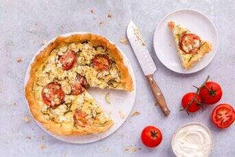 Tarte filo aux légumes
