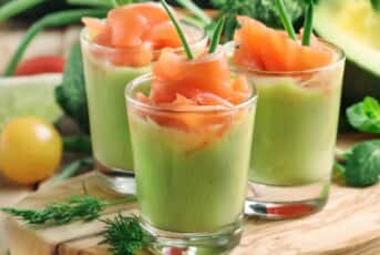 Verrines aux asperges