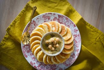 Blinis express et Houmous à l'avocat