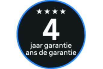 4 jaar garantie op alle stoomstrijkijzers & stoomgeneratoren