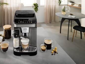 マグニフィカ イーヴォ 全自動コーヒーマシン チタニウムブラック