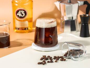 Peanut Marzipan Carajillo. An easy, refreshing recipe