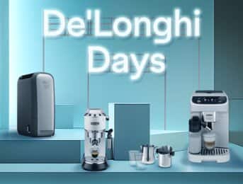 È il tuo momento per approfittare delle offerte De'Longhi