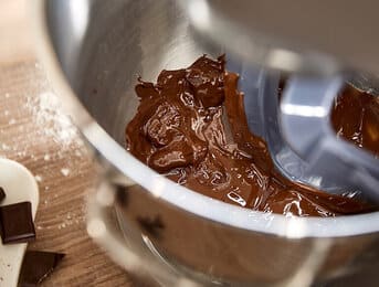 Schmilzt Schokolade und Herzen