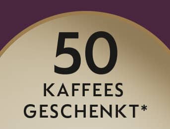 Nespresso schenkt Ihnen 50 Kapseln
