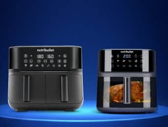 Varmluftsfritöser från nutribullet®: upptäck erbjudanden för sunda och goda måltider