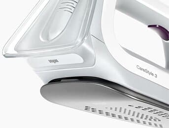 3D Bügeln – weil Sie das Bügeleisen genau so oft rückwärts bewegen wie vorwärts.