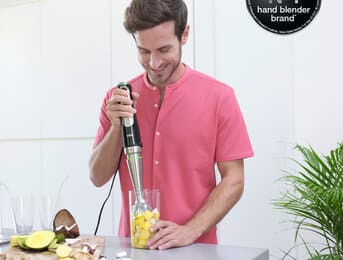 The no. 1 hand blender brand.* Designed for what matters.