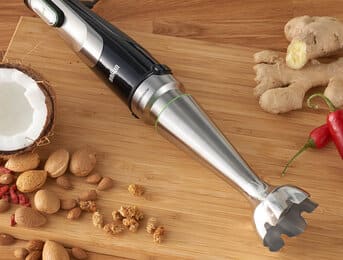 Braun hand blenders are the centre of attention in every kitchen.