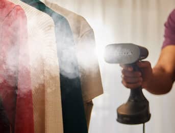 For a wrinkle-free look in seconds.