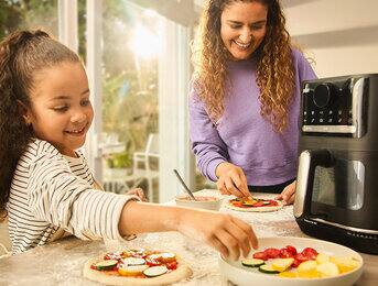 Less time for cooking, more time for enjoyment.