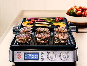 Two types of food at two different temperatures – all at the same time.