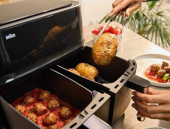 Large portions, little effort.