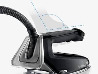 The handle suits your posture. Not the other way around.