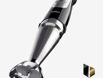 Staafmixers van Braun vormen in elke keuken het middelpunt van de belangstelling.