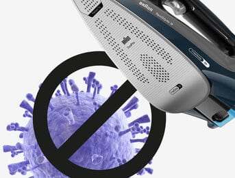 Verwijdert meer dan 99,99% van de virussen en bacteriën¹.