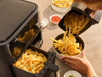 More taste, less fat.