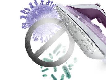 Braun's TexStyle en FreeStyle serie. Doden aantoonbaar meer dan 99,99 % van de virussen en bacteriën¹.