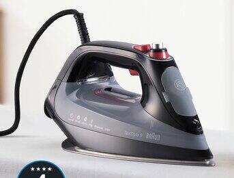 Vier jaar garantie op stoomgeneratoren en strijkijzers.