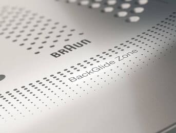 Brauns bästa glidande stryksula: den unika EloxalPlus-stryksulan.