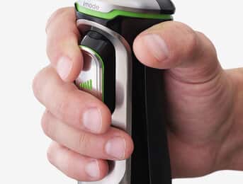 Follow your intuition: The more you squeeze, the more power you get.