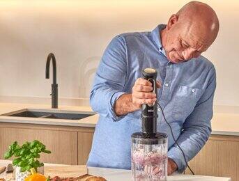 Het perfecte huwelijk tussen Braun en Piet Huysentruyt.