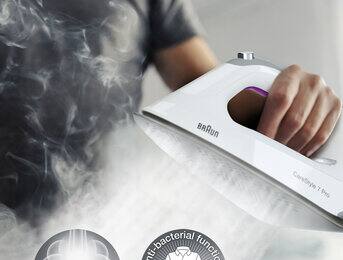 Τεχνολογία 2πλου ατμού. Περισσότερη καθαριότητα και υγιεινή στα ρούχα σας!