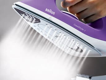 Τεχνολογία DoubleSteam Κάνει το σιδέρωμα δύο φορές πιο γρήγορο*.