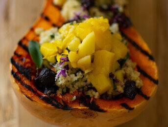 The colourful herbivore.