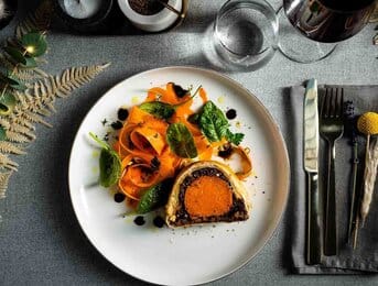 Celebre a época de Natal com um jantar especial