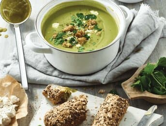 Einfache und leckere Gemüsecremesuppe