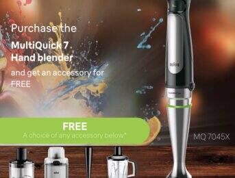 Free accessory with purchase