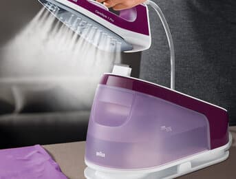 Geavanceerde stoomtechnologie voor snelle en gemakkelijke strijkresultaten.