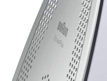 Η καλύτερη ολισθαίνουσα πλάκα της Braun. Σιδερώνει τέλεια και γρήγορα.
