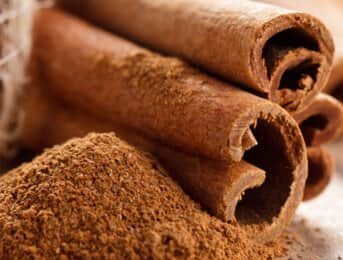 Vers kaneelpoeder