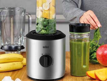 The Smoothie2Go bottle – a single portion blender jug that you can take with you.