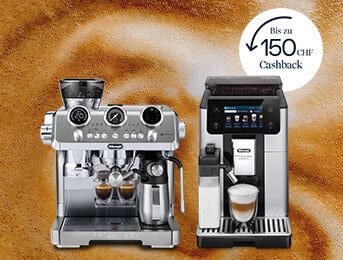 Cashback Aktion für Premium Kaffeemaschinen