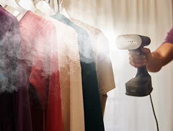 For a wrinkle-free look in seconds.