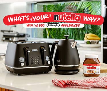 Life’s more delicious withNutella and De’Longhi