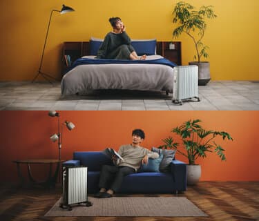 デロンギのゼロ風暖房