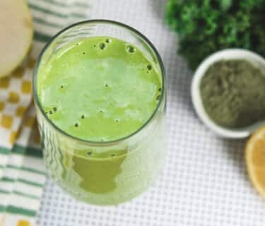 Smoothie vert détoxifiant