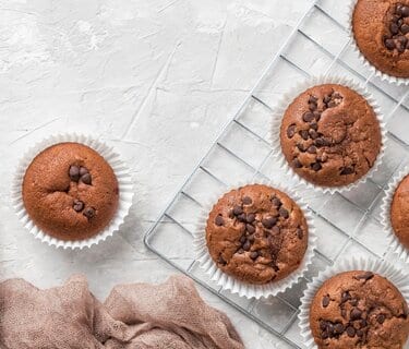 Cupcakes protéiné au chocolat