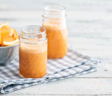 Smoothie carotte, orange, gingembre