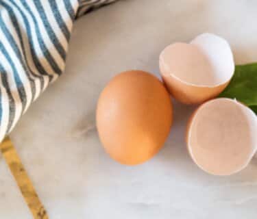 Uova in friggitrice ad aria