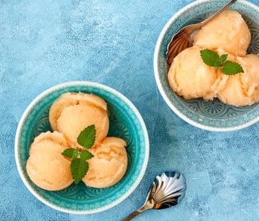 Glace protéiné melon et banane