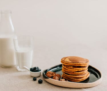 Tortitas de plátano (solo dos ingredientes)
