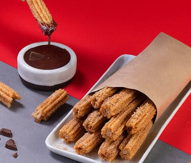 Churros caseros en freidora de aire