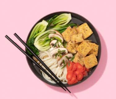 Tofu in friggitrice ad aria