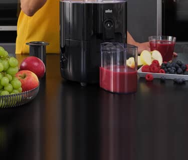 Vers sap, in een oogwenk op tafel. Voor een ongecompliceerde ochtend.